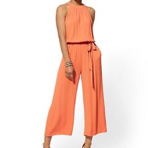 NY & Co Halter Culotte Jump Suit